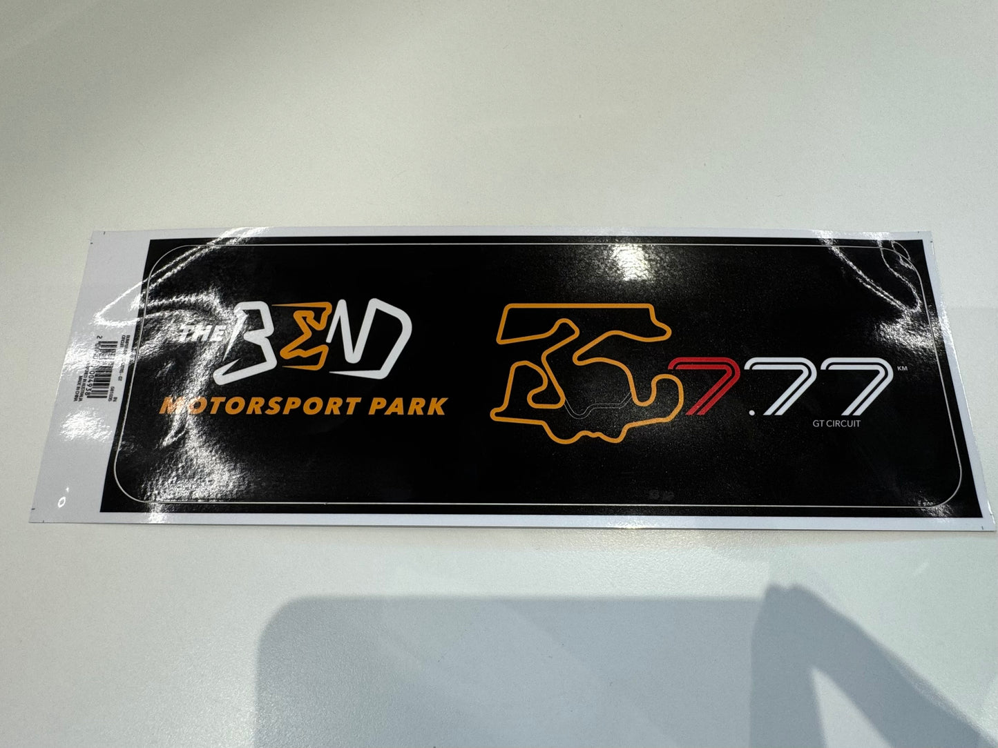Bumper Sticker 7.77