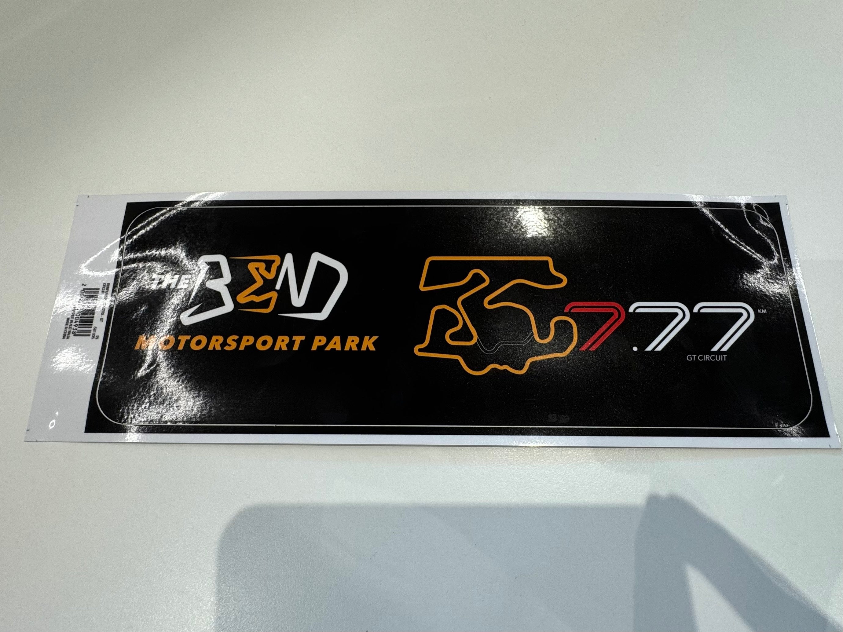 Bumper Sticker 7.77