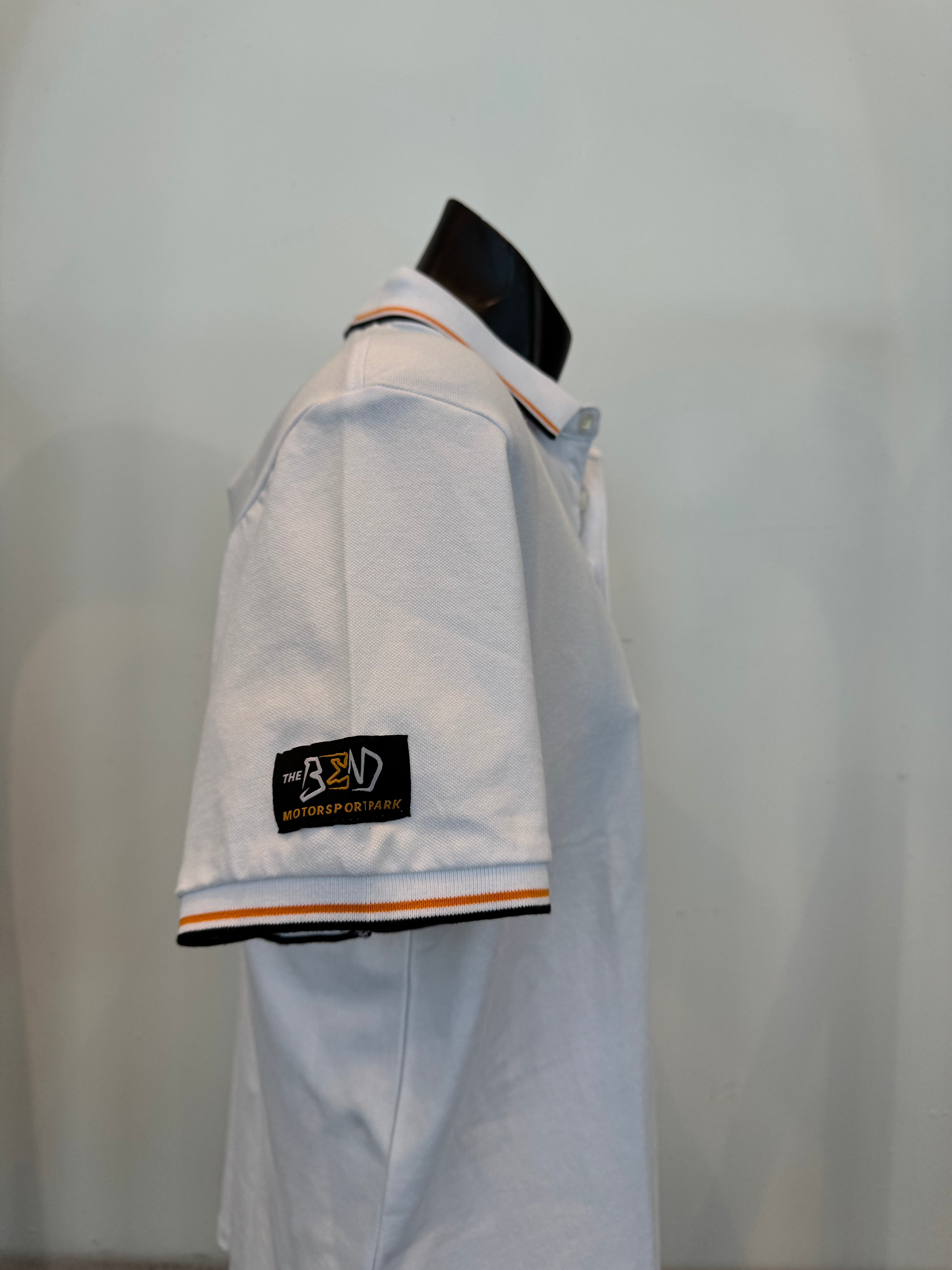 Pique Polo - White