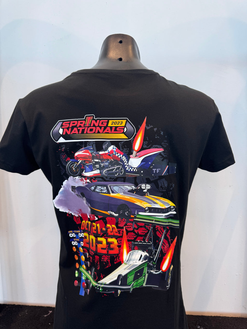 DRAGWAY - Spring Nationals Tee 2023 Black - Ladies