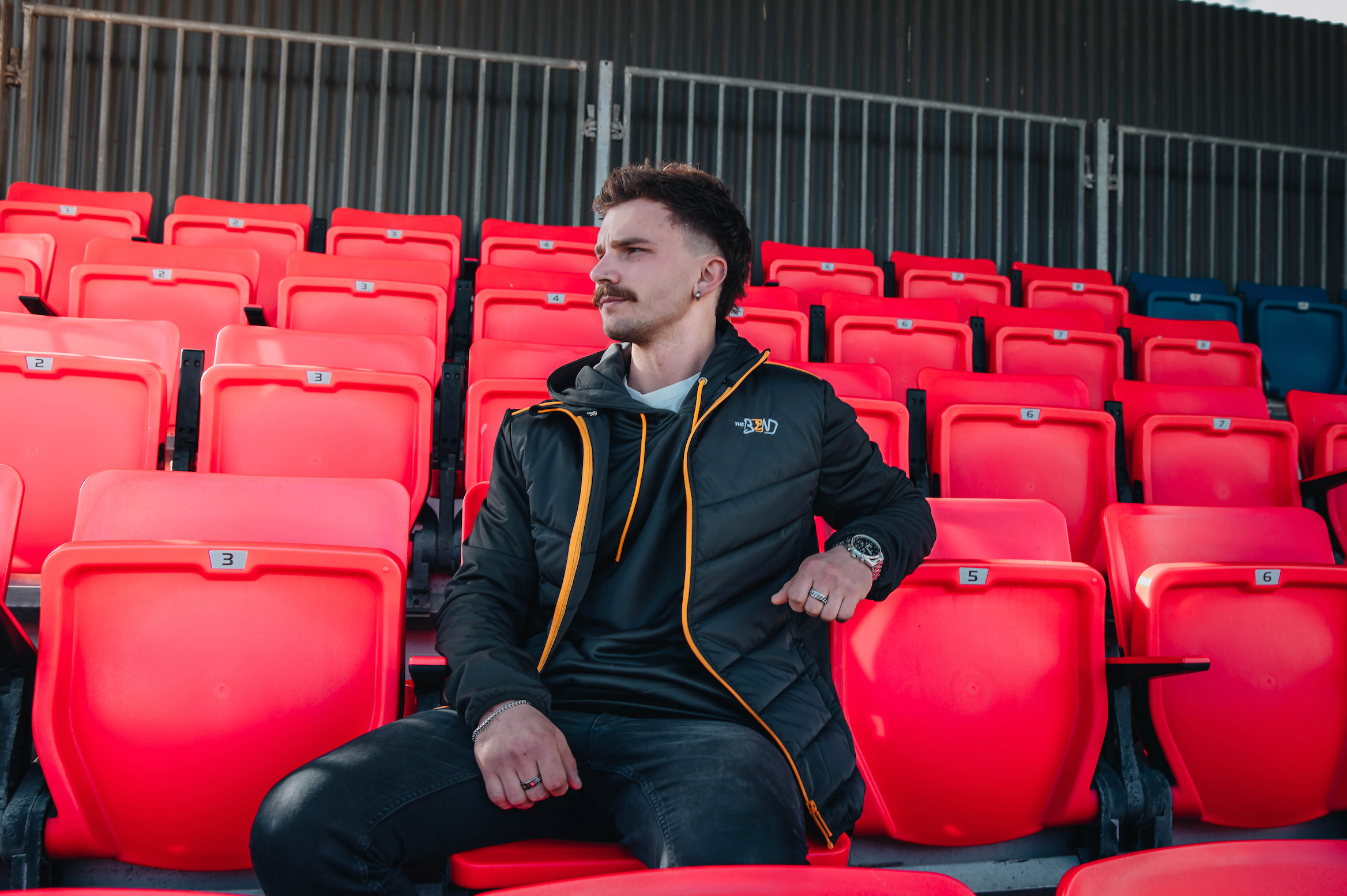 The Bend Puffer Jacket - Black