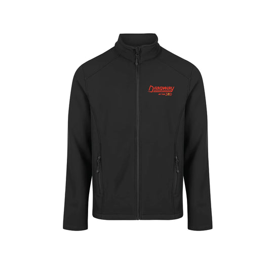 DRAGWAY - SOFT SHELL JACKET BLACK