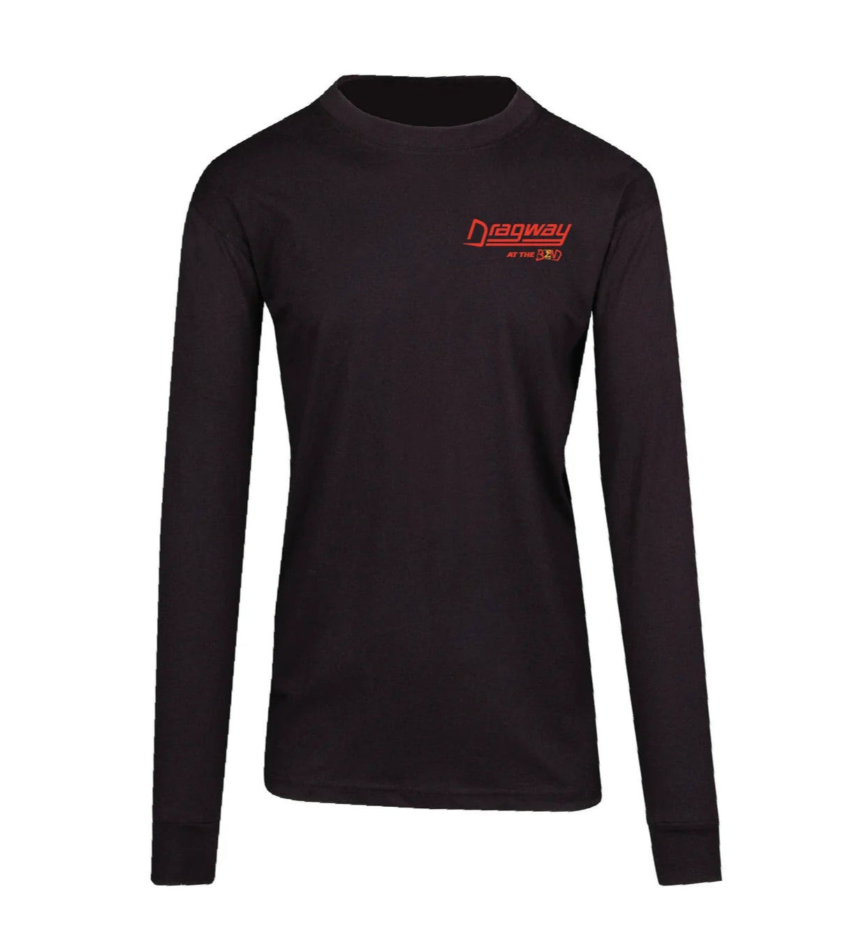 DRAGWAY - MENS TEE SHIRT LONG SLEEVE BLACK