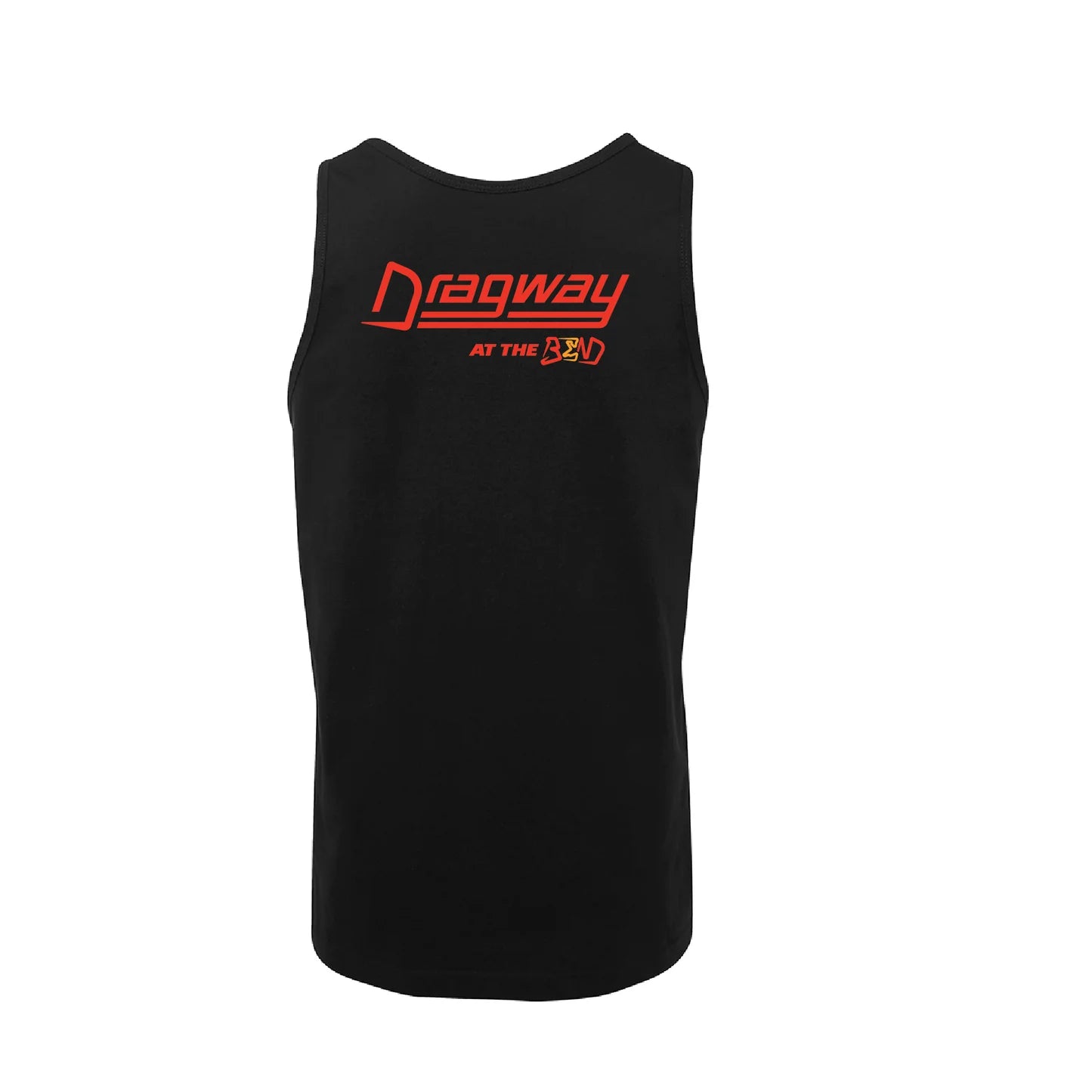 DRAGWAY - MENS SINGLET BLACK